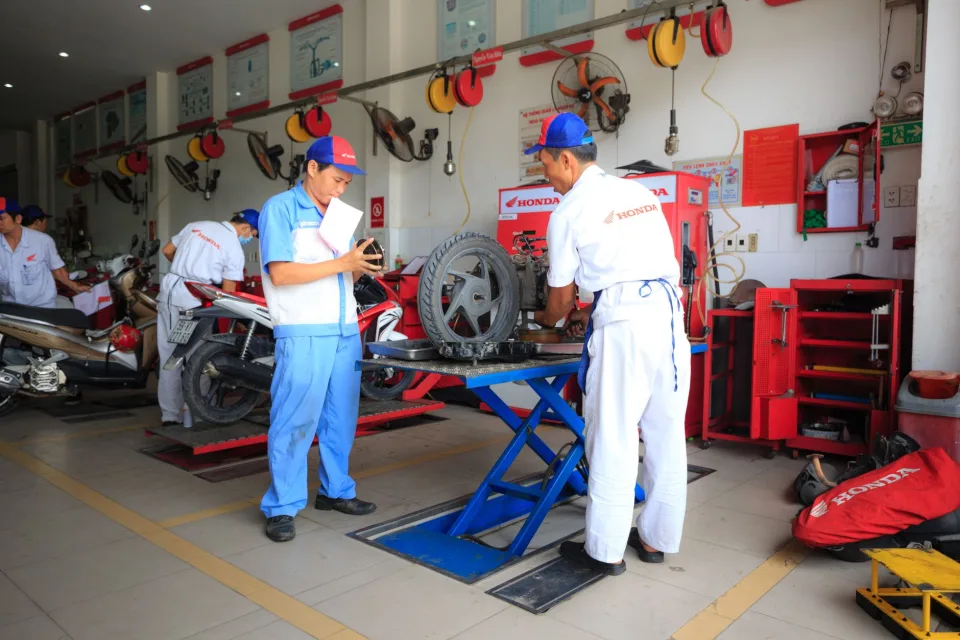 Khu vực chờ máy lạnh
